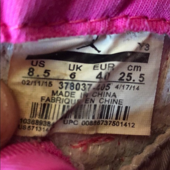 Air Jordan 11 Retro Pink Everything Women’s sz 8.5 - Picture 7 of 8